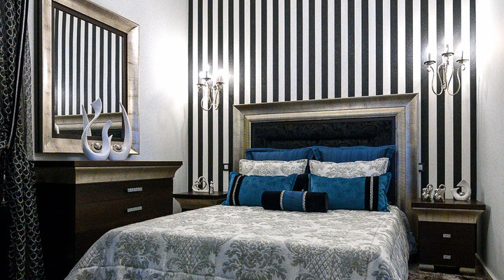 Υπνοδωμάτιο με baroque διάθεση !!