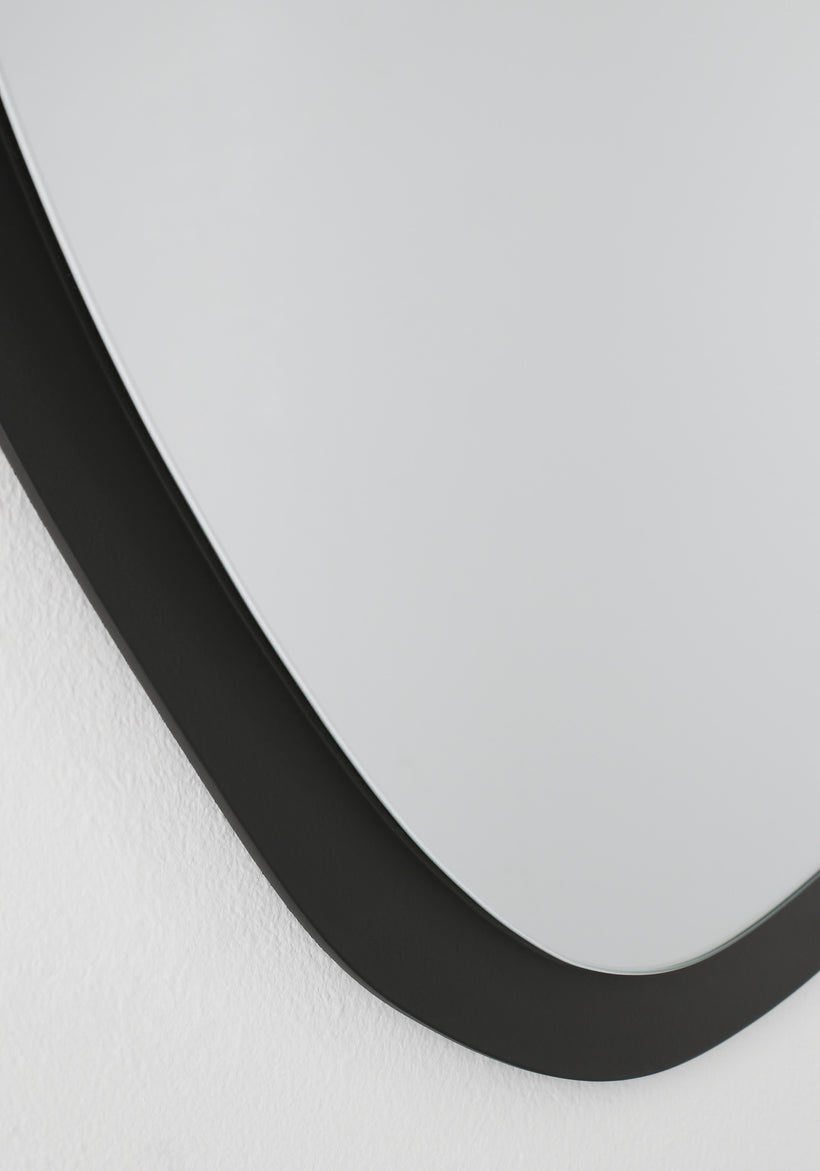 Bizzotto Asteroid Καθρέπτης Τοίχου Ξύλινος Μαύρος 51x79 Κωδικός: 0242814