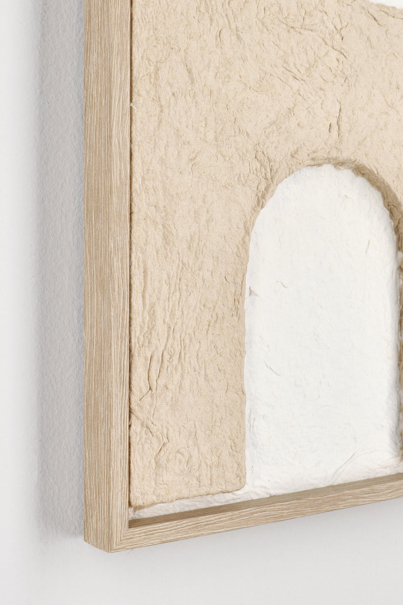 Bizzotto Drew Πίνακας Σε Καμβά Λευκός/Μπεζ 60x3x80 Εκ. 0245239