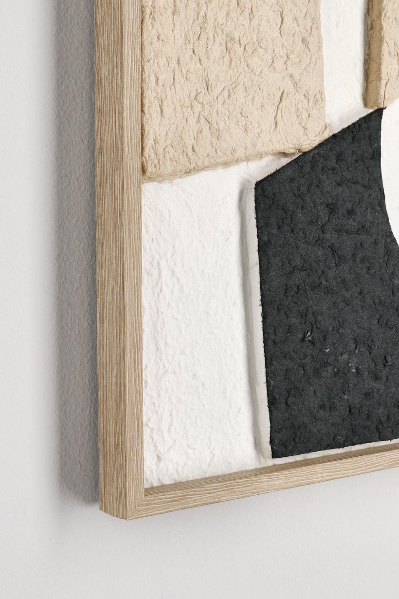 Bizzotto Drew Πίνακας Σε Καμβά Λευκός/Μπεζ/Μαύρος 50x3x70 Εκ. 0245240