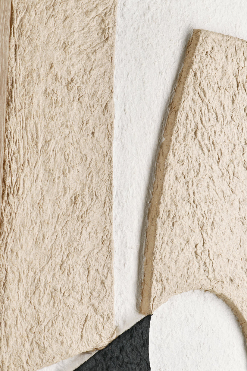 Bizzotto Drew Πίνακας Σε Καμβά Λευκός/Μπεζ/Μαύρος 50x3x70 Εκ. 0245240