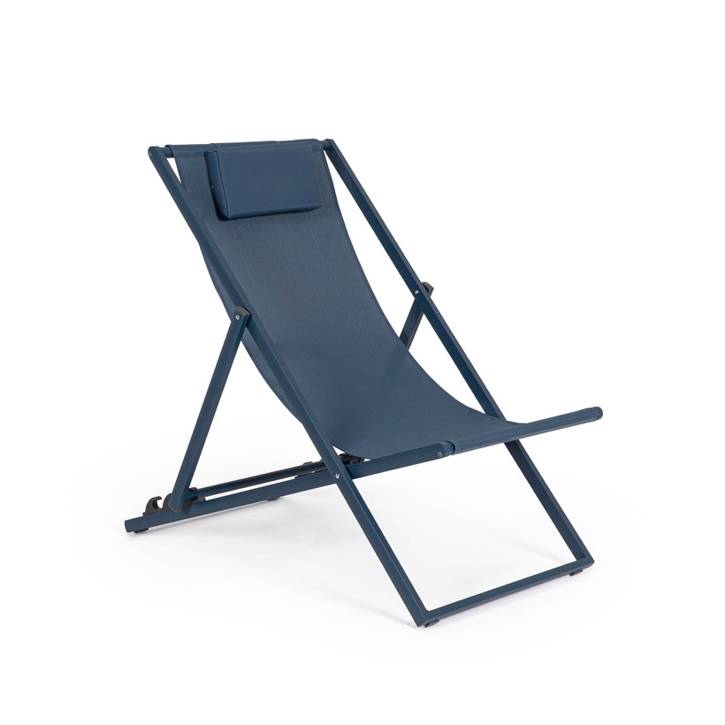 Σεζλόνγκ Taylor Αλουμινίου με Μπλε Ύφασμα 0663277 101.5x60.5x73.5cm