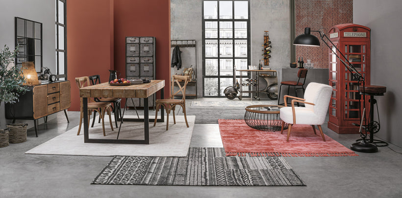 Bizzotto Cross Καρέκλα Ξύλινη/Ρατάν Μπεζ 46x42x87 Κωδικός: 0743221