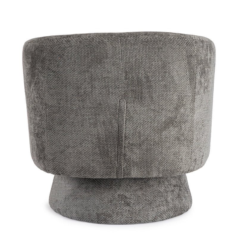 Bizzotto Πολυθρόνα Julienne Ύφασμα Γκρι 78x81x77εκ. 0743930