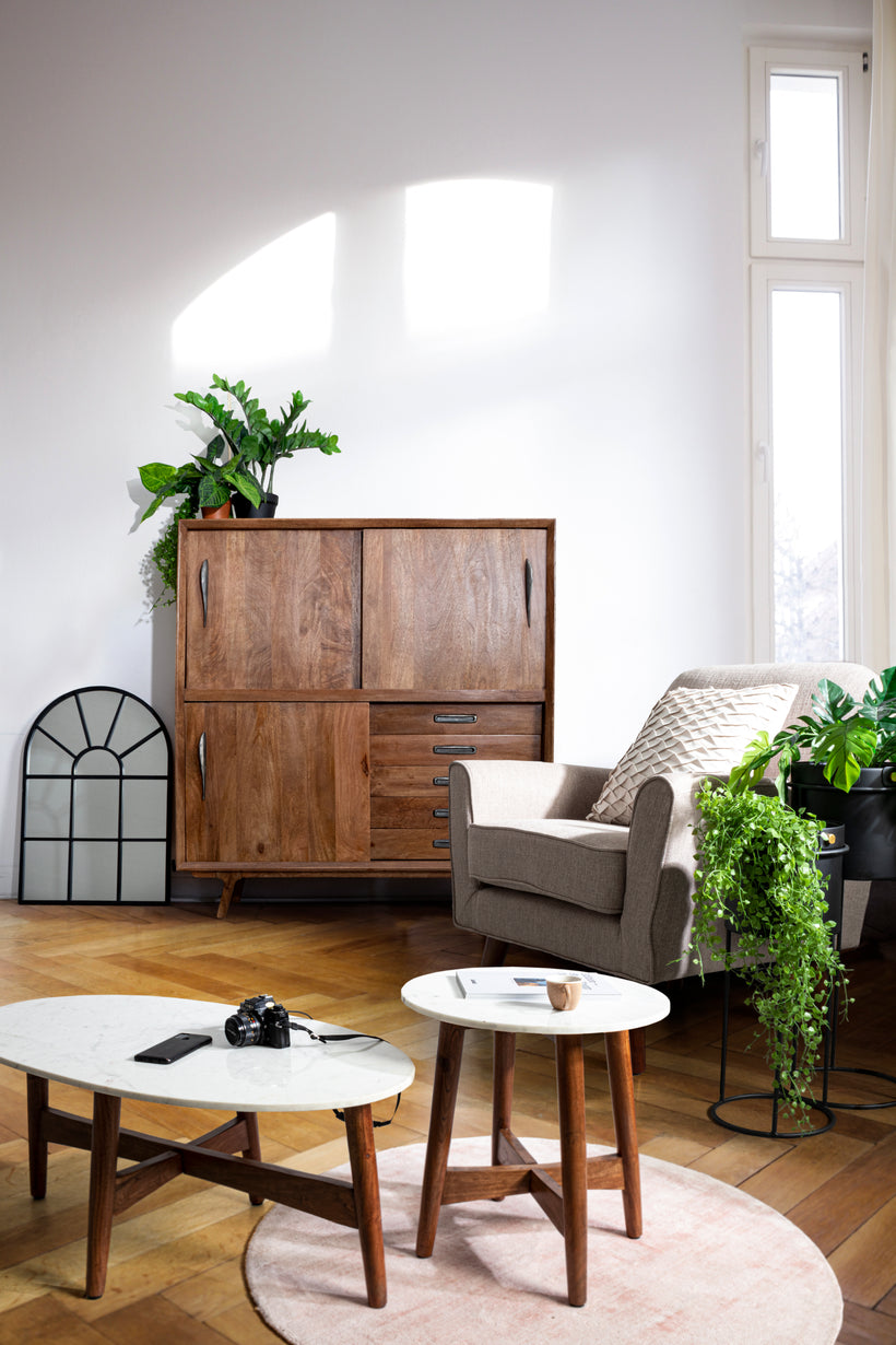 Bizzotto Τραπεζάκι Σαλονιού ALBANY OVAL 105x55 0746875