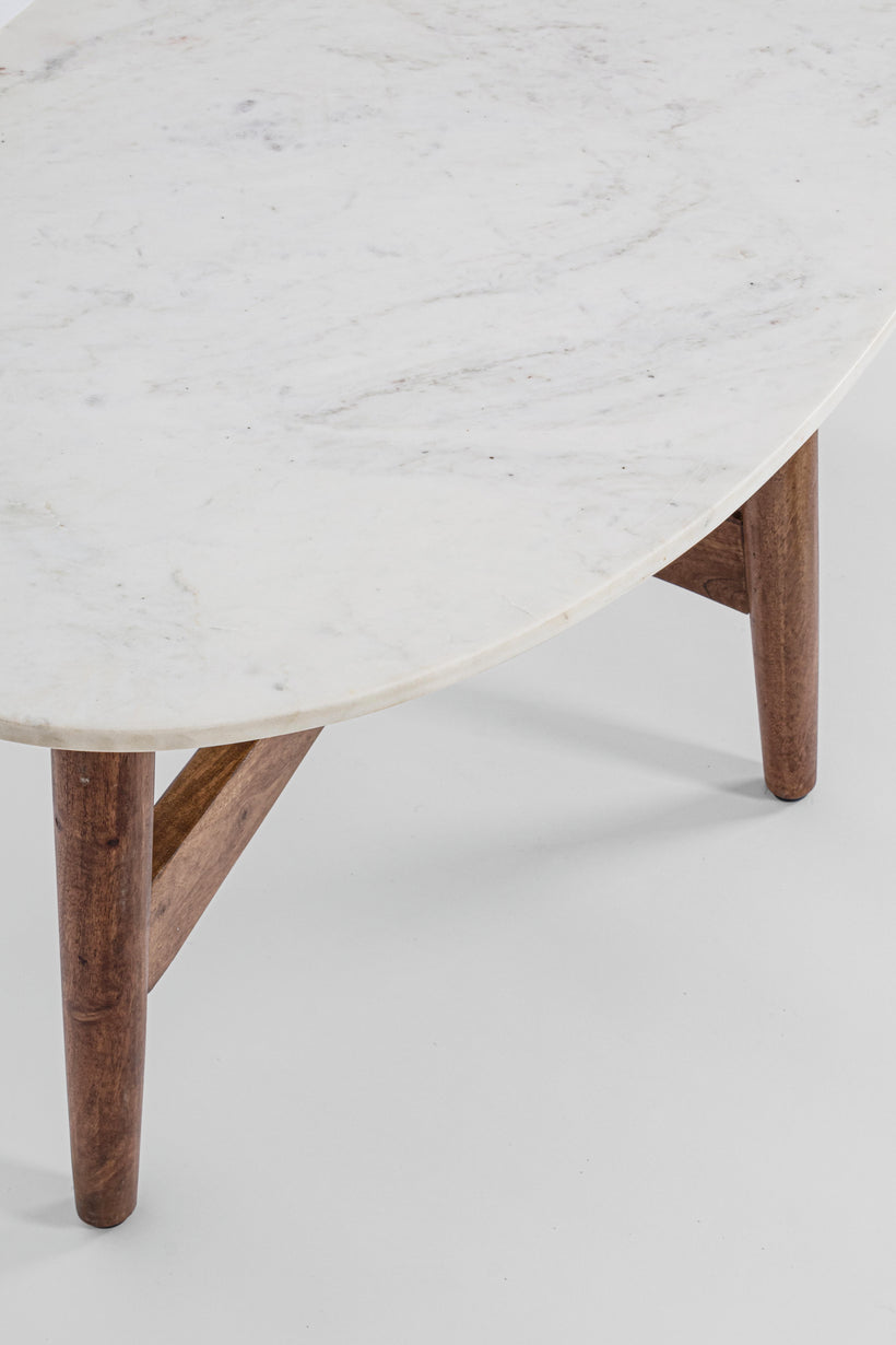 Bizzotto Τραπεζάκι Σαλονιού ALBANY OVAL 105x55 0746875