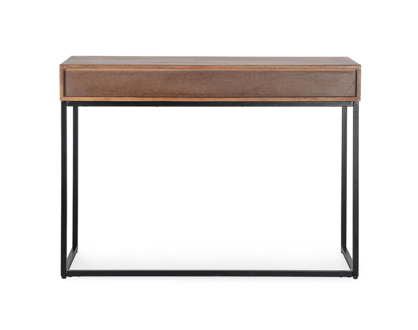 Tadita Κονσόλα Μεταλλική Καφέ 0746971 Μ110xΠ40xΥ78εκ.