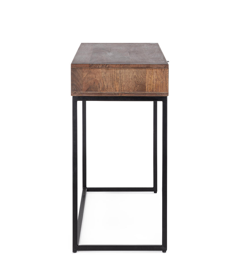 Tadita Κονσόλα Μεταλλική Καφέ 0746971 Μ110xΠ40xΥ78εκ.