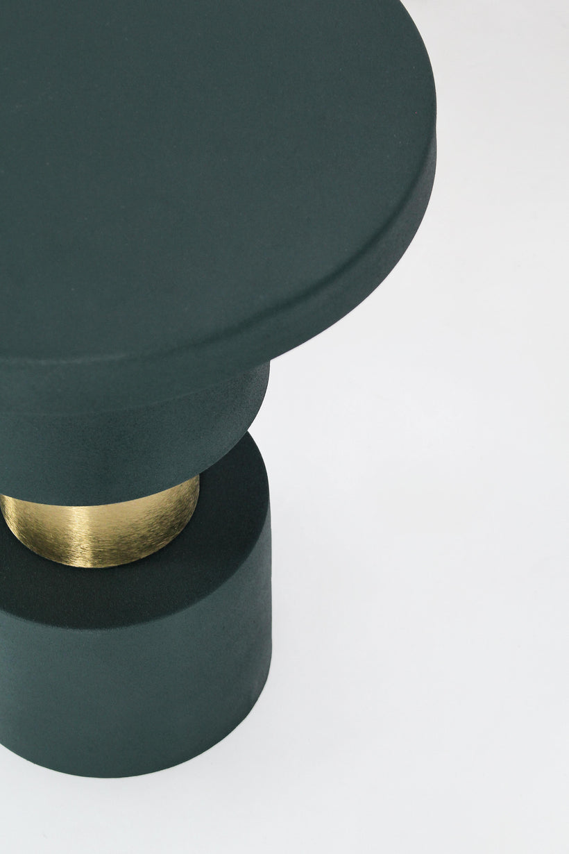 Bizzotto Mitul Βοηθητικό Τραπέζι Μεταλλικό Κυπαρισσί Ø35x45 Κωδικός: 0747263