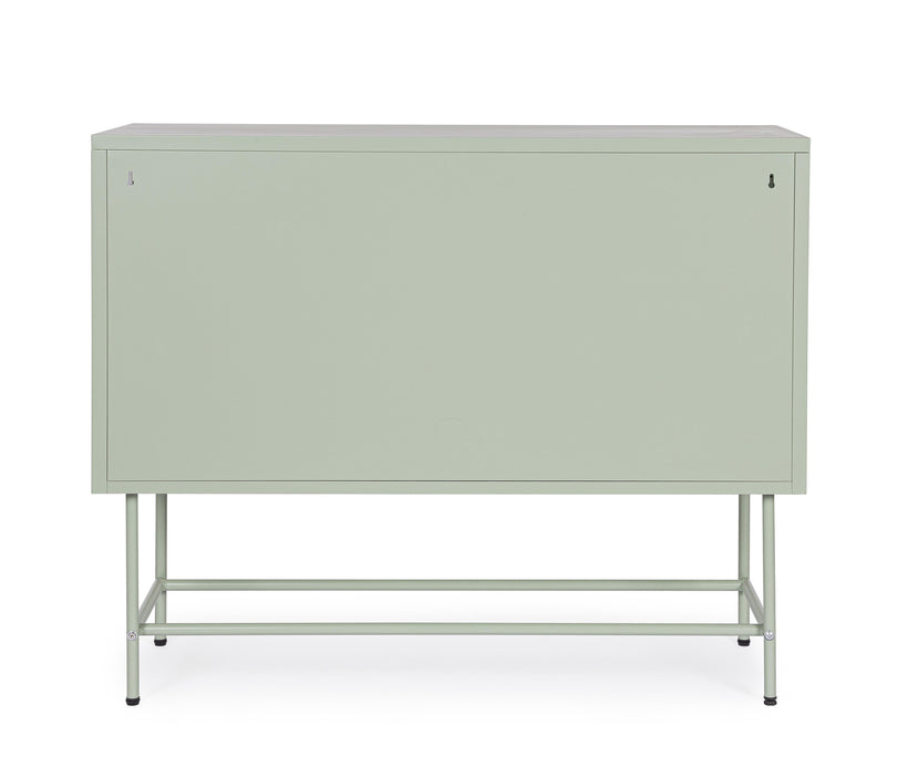 Μπουφές Carey από Μέταλλο 0747292 Πράσινος 110x43cm