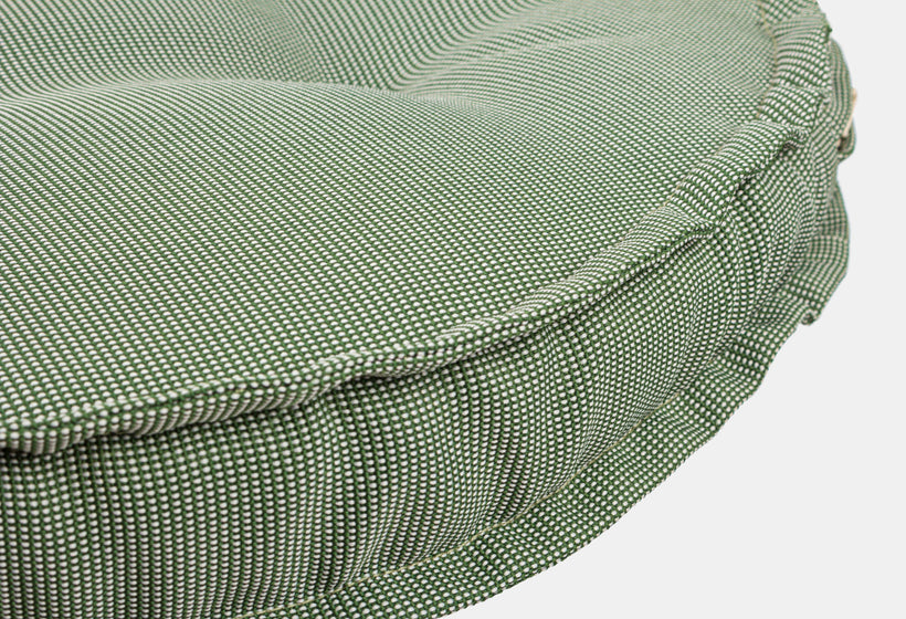 Bizzotto Μαξιλάρι Καρέκλας Κήπου Υφασμάτινο Πράσινο Στρογγυλό 40x40x4 0806705