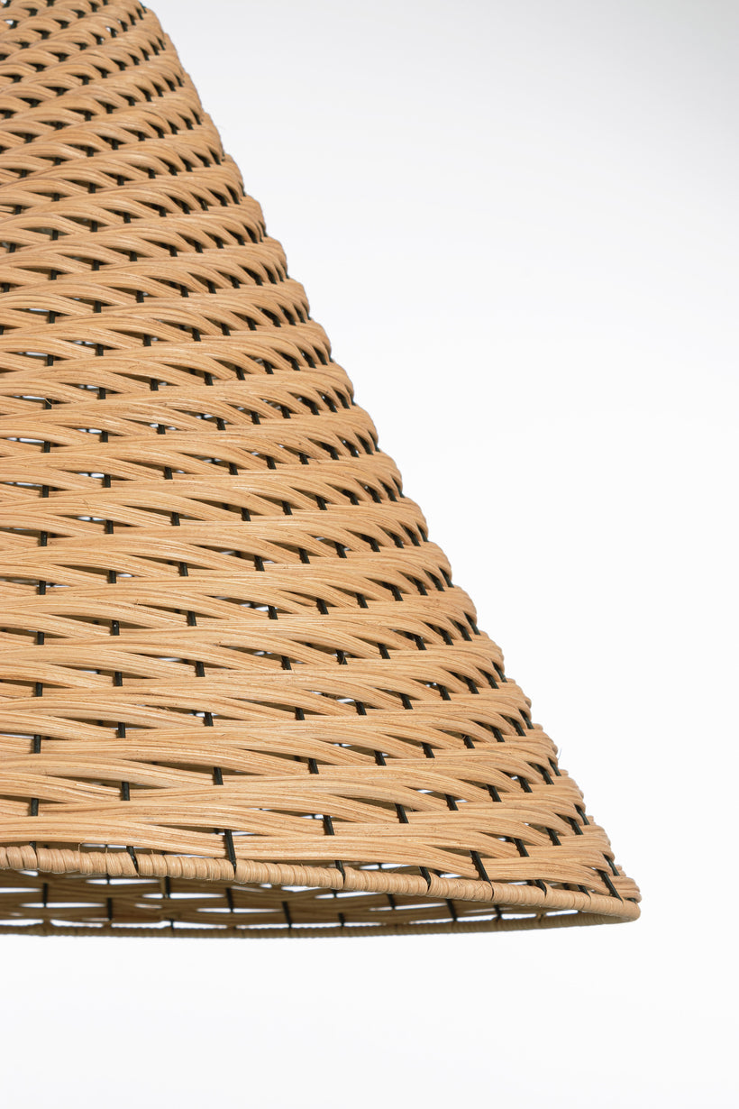 Bizzotto Gabon Φωτιστικό Οροφής Ρατάν Natural Ø50x39 Κωδικός: 0828140