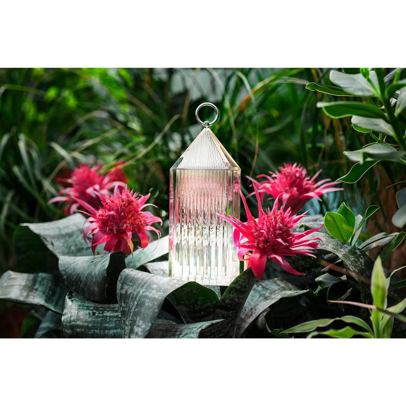 Kartell Λάμπα επαναφορτιζόμενη διάφανη 31cm σειρά Lantern 09335