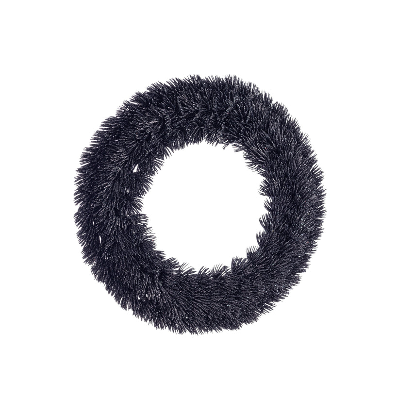 Bizzotto Χριστουγεννιάτικο Στεφάνι Angelique Μαύρο Ø38 0971297