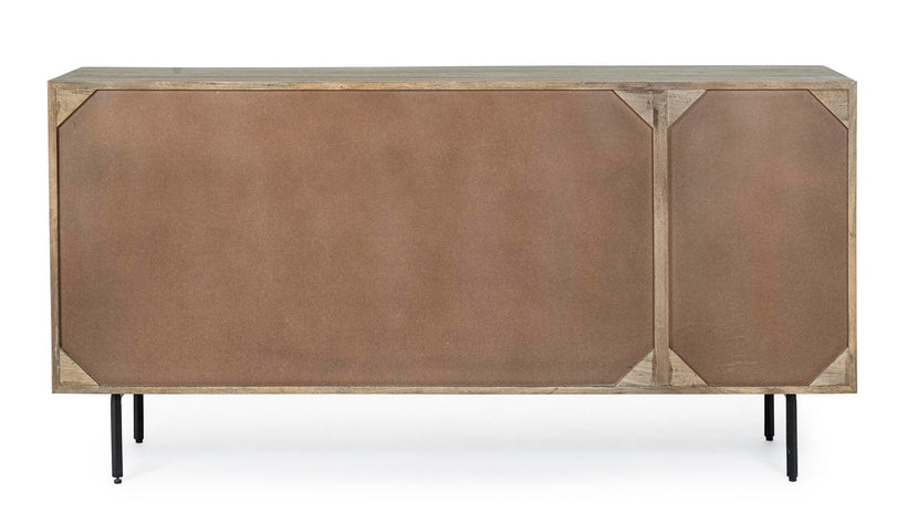 Bizzotto Μπουφές Darsey από Μασίφ Ξύλο με Συρτάρια Φυσικό 160x40x83.2cm 0746872