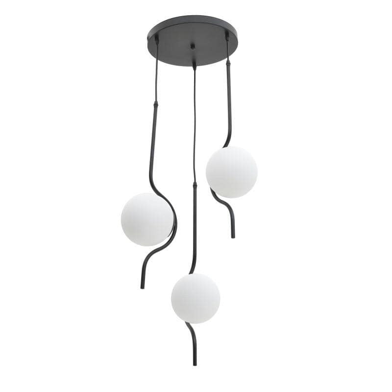 ΦΩΤΙΣΤΙΚΟ ΟΡΟΦΗΣ 3ΦΩΤΟ ΜΕΤΑΛΛΙΚΟ ΜΑΥΡΟ 15Χ15Χ60 INART 3-10-752-0065