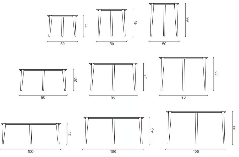 Devina Nais Τραπέζι Σαλονιού Scott  109928/109927