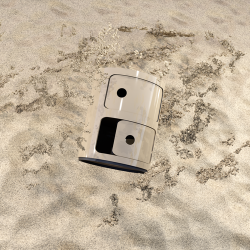 Kartell Componibili 2 Συρτάρια 4966 New colors 32x40