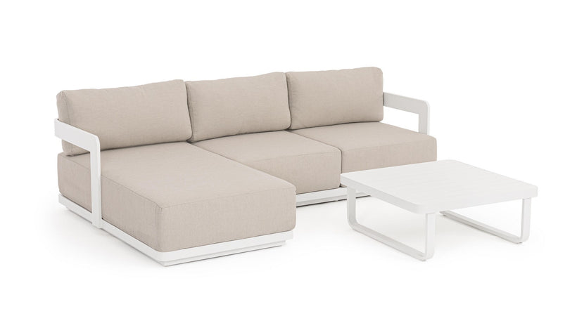 Cod. 0663764 MARIEL VAPOR LOUNGE SOFA SET W-CUSH YK15