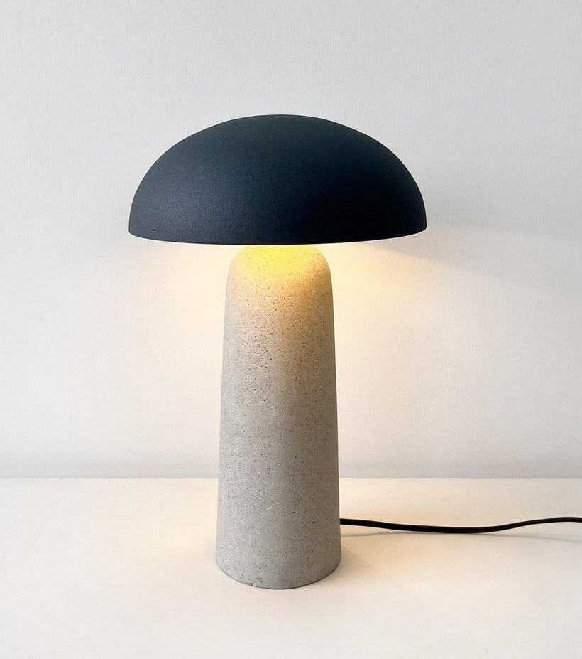 Cod. 0827874 DELPHINE RO GREY TABLE LAMP H39,5