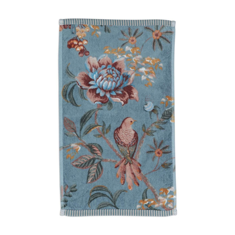 Pip Studio Πετσέτα Χεριών Secret Garden Blue 30x50cm 278606