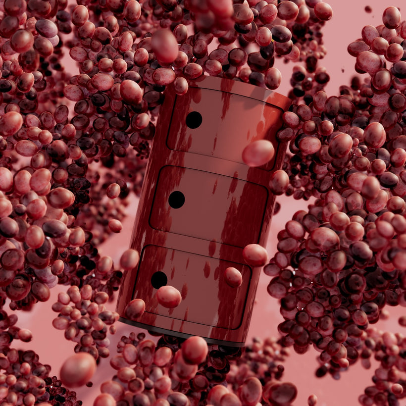 Kartell Componibili 3 Συρτάρια 4967 New colors 32x58.5