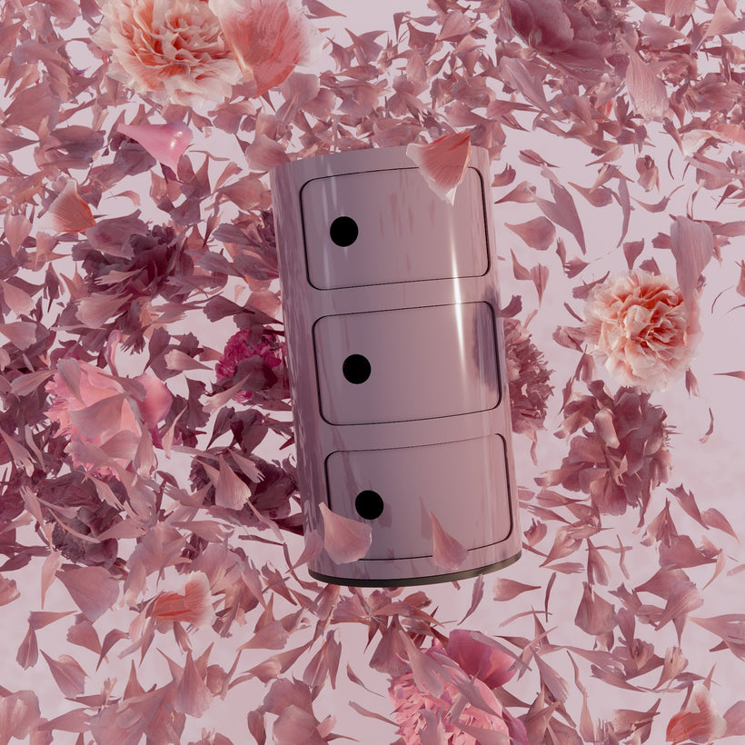 Kartell Componibili 3 Συρτάρια 4967 New colors 32x58.5