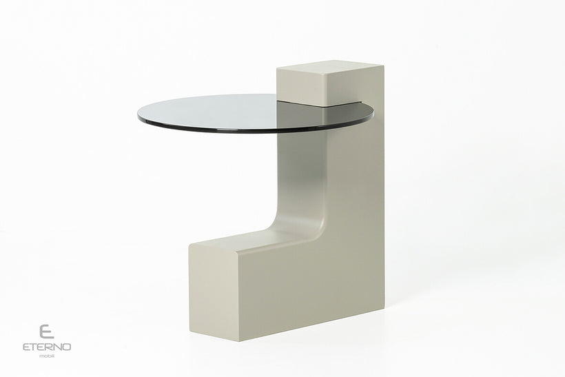 ETERNO ΒΟΗΘΗΤΙΚΟ ΤΡΑΠΕΖΑΚΙ LOBBY ΓΥΑΛΙΝΗ ΕΠΙΦΑΝΕΙΑ