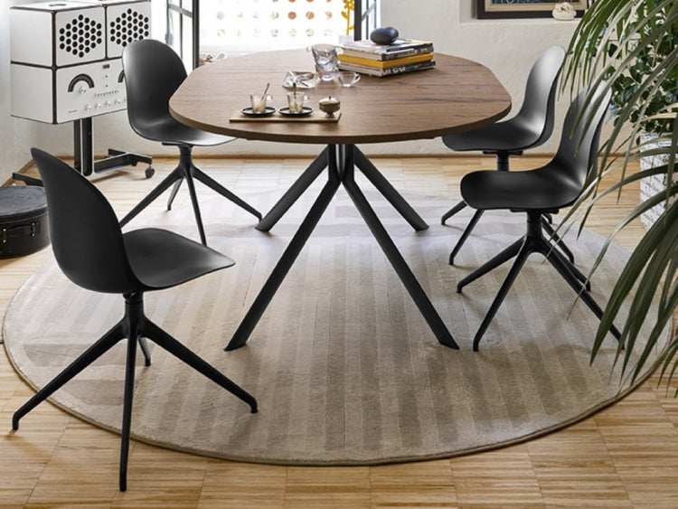 Giove στρογγυλή τραπεζαρία Connubia by Calligaris