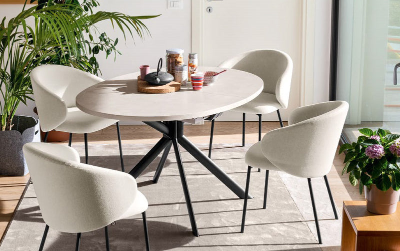 Giove στρογγυλή τραπεζαρία Connubia by Calligaris