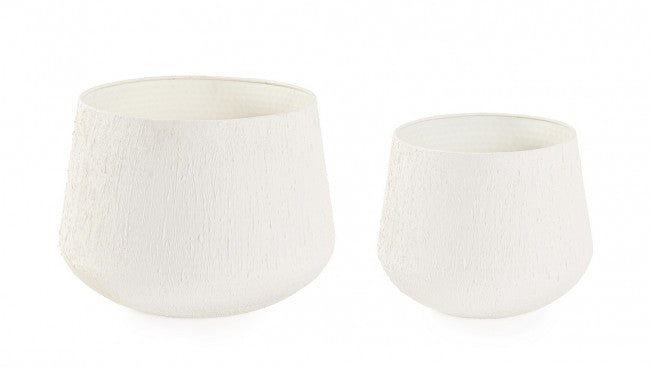 Κασπώ Kenar Μεταλλικά Λευκά (Set 2 ) 0183225