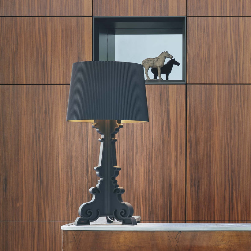 KARTELL ΦΩΤΙΣΤΙΚΟ ΕΠΙΤΡΑΠΕΖΙΟ BOURGIE ΜΑΥΡΟ ΜΑΤΤΕ 37*37*68/78