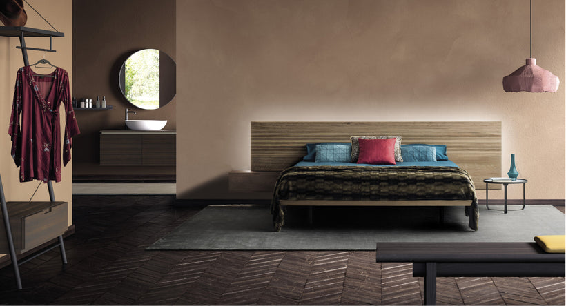 Devina Nais Κρεβάτι Zen Με Κρυφό Φωτισμό και Πόδια Elegance 270x100h 109931