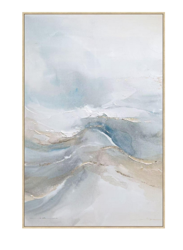 BOLD 555 PAINTING W-FRAME 82,6X122,6  0242920