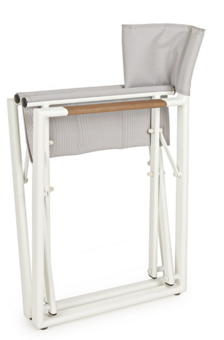 Bizzotto Lagun Καρέκλα Σκηνοθέτη Αλουμινίου Λευκή 51x54x86 Κωδικός: 0662453