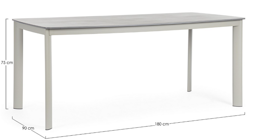 ALCORA SATURN TABLE 180X90  0666084