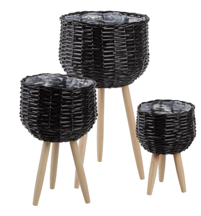 SET3 TRIPOD BLACK POT 0502511
