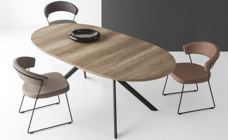 Giove στρογγυλή τραπεζαρία Connubia by Calligaris