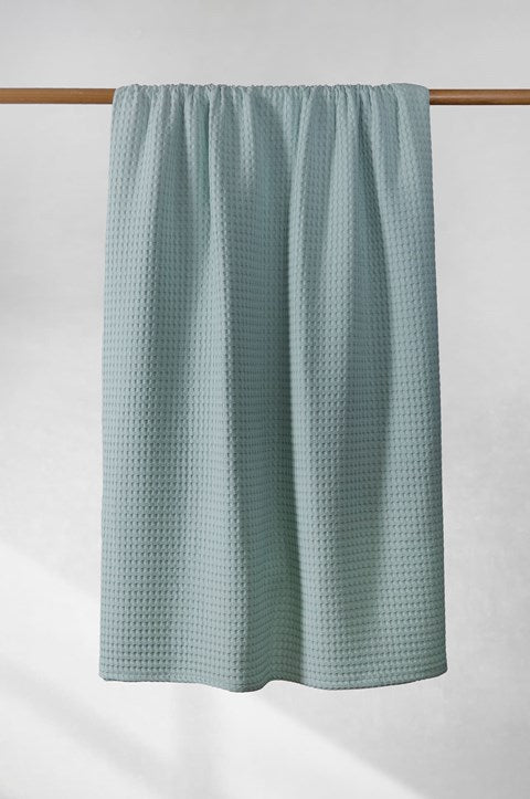 Κουβέρτα Πικε Naf Naf Cotton Waffle Pique mind -220 X 240 100% Βαμβάκι