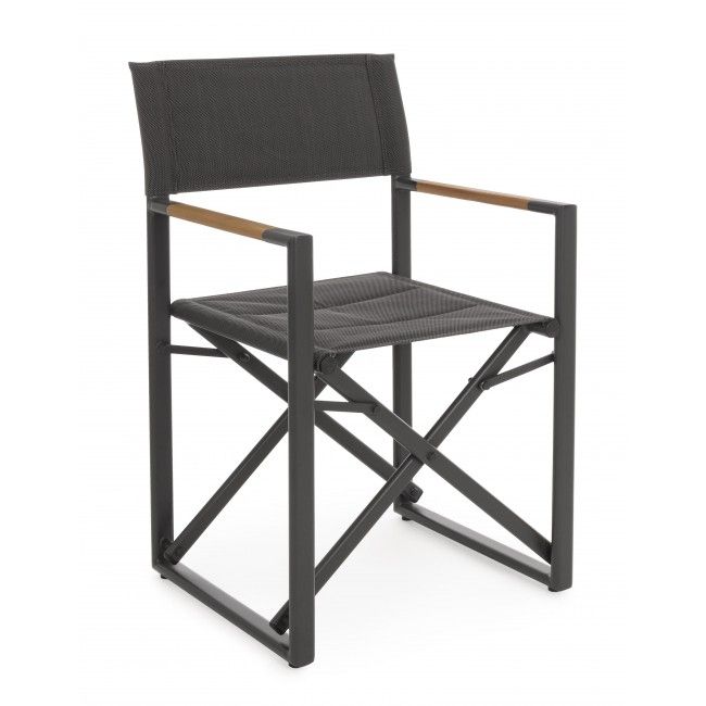 BIZZOTTO LAGUN ΚΑΡΕΚΛΑ ΣΚΗΝΟΘΕΤΗ ΑΛΟΥΜΙΝΙΟΥ ΑΝΘΡΑΚΙ 51X54X86 0662454