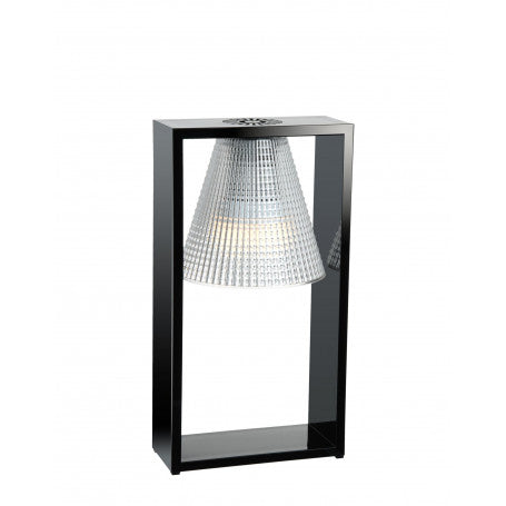 KARTELL LIGHT AIR ΕΠΙΤΡΑΠΕΖΙΟ ΦΩΤΙΣΤΙΚΟ ΣΚΑΛΙΣΤΗ ΕΚΔΟΣΗ 14x17x21 09135/Ε6 CRYSTAL/ΜΑΥΡΟ