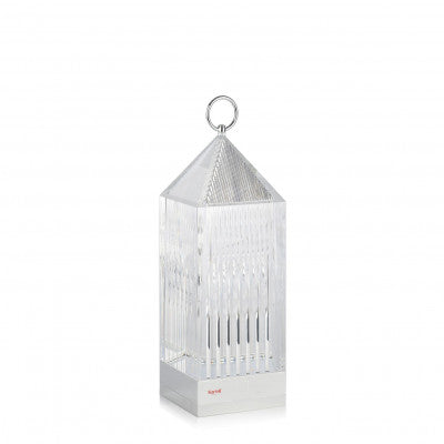 Kartell Λάμπα επαναφορτιζόμενη διάφανη 31cm σειρά Lantern 09335