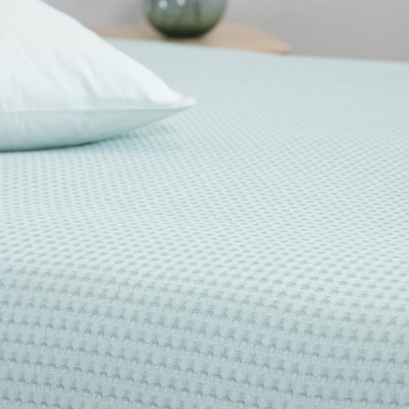 Κουβέρτα Πικε Naf Naf Cotton Waffle Pique mind-160 X 240 100% Βαμβάκι