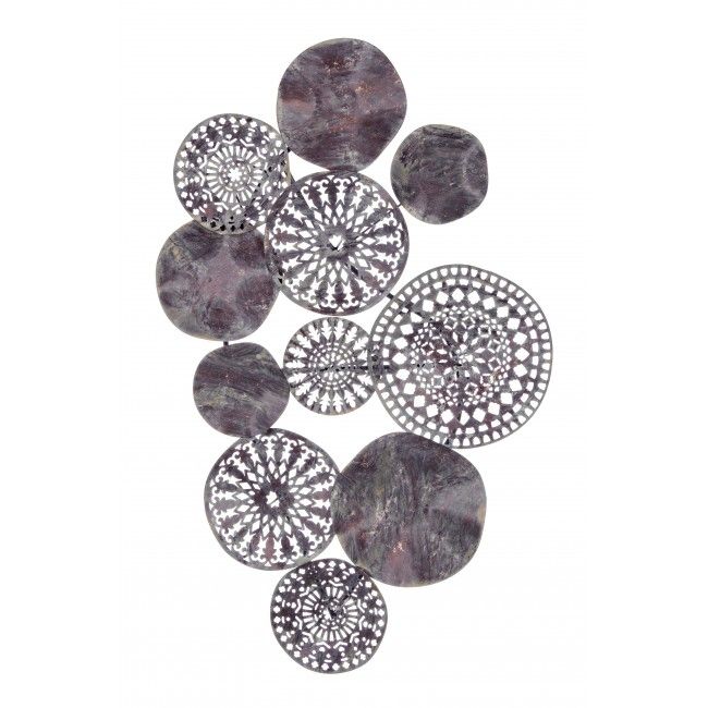 BIZZOTTO CARTAGENA ΔΙΑΚΟΣΜΗΤΙΚΟ ΤΟΙΧΟΥ ΜΕΤΑΛΛΙΚΟ 93Χ5Χ62 ΚΩΔΙΚΟΣ: 0245025