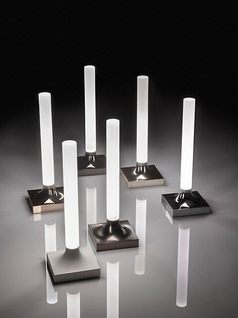 Kartell Επιτραπέζιο Φωτιστικό Goodnight Τιτάνιο Πολυκαρβονικό 9.7x9.7x29 9560/TT