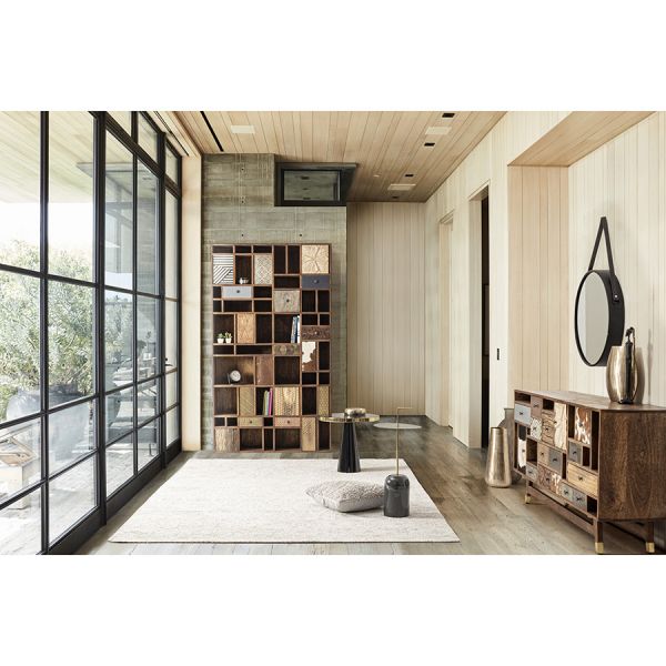 Bizzotto Βοηθητικό Τραπεζάκι Στρογγυλό Nandika Μεταλλικό 51x51x47 0746724