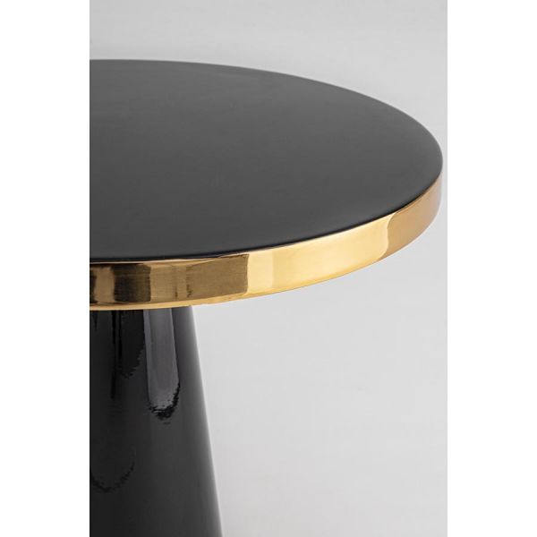 Bizzotto Βοηθητικό Τραπεζάκι Στρογγυλό Nandika Μεταλλικό 51x51x47 0746724