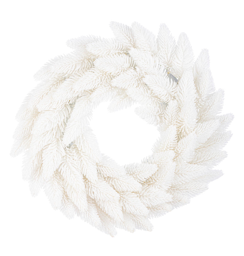 ΣΤΕΦΑΝΙ ΧΡΙΣΤΟΥΓΕΝΝΙΑΤΙΚΟ ΛΕΥΚΟ FANCY D30