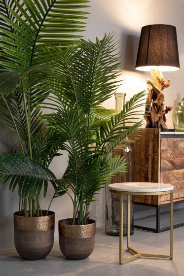 Bizzotto Bluma Επιτραπέζιο Φωτιστικό Ξύλινο Καφέ Ø35x82 Κωδικός: 0826478