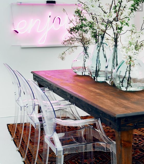 ΚΑΡΕΚΛΑ LOUIS GHOST KARTELL CRYSTAL  G4852/B4